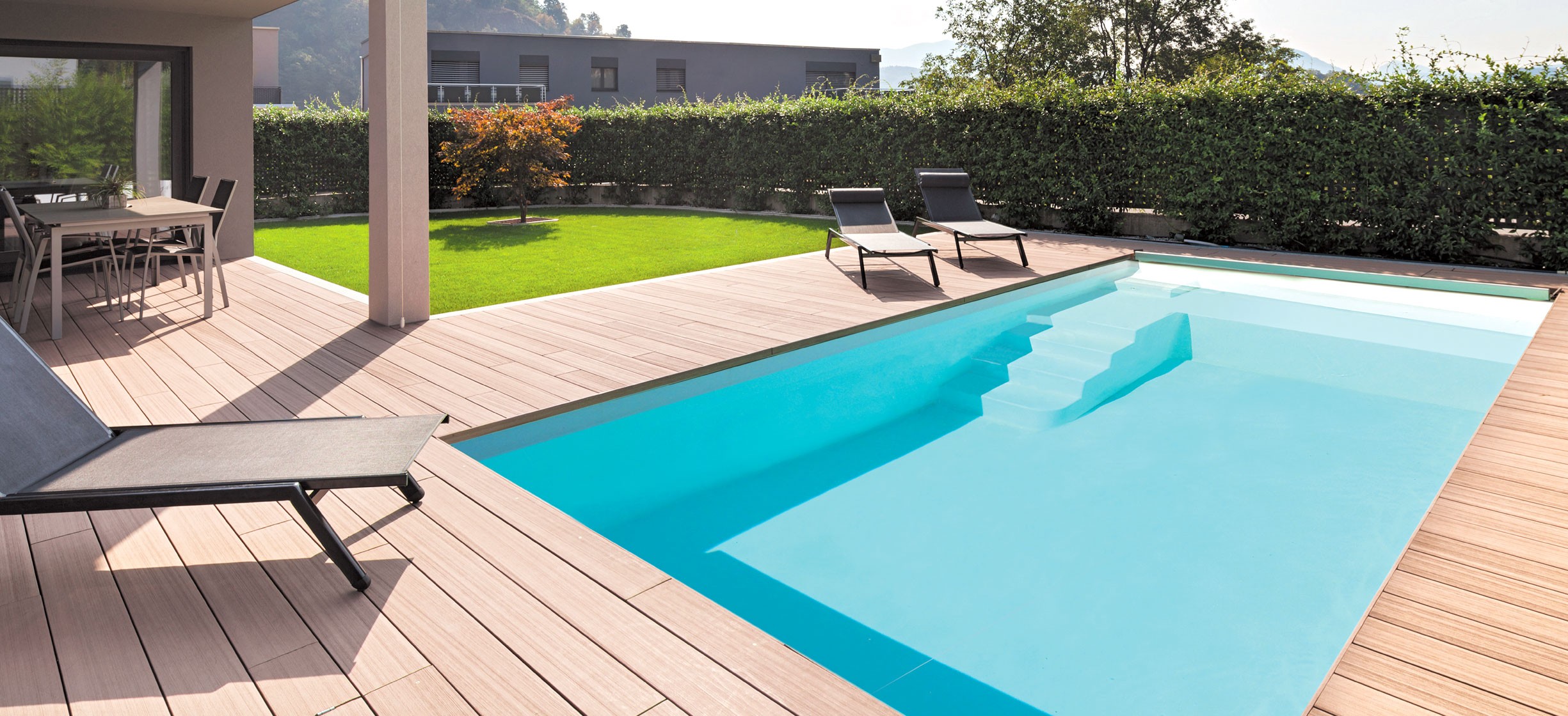 Mont Blanc: Une piscine à...